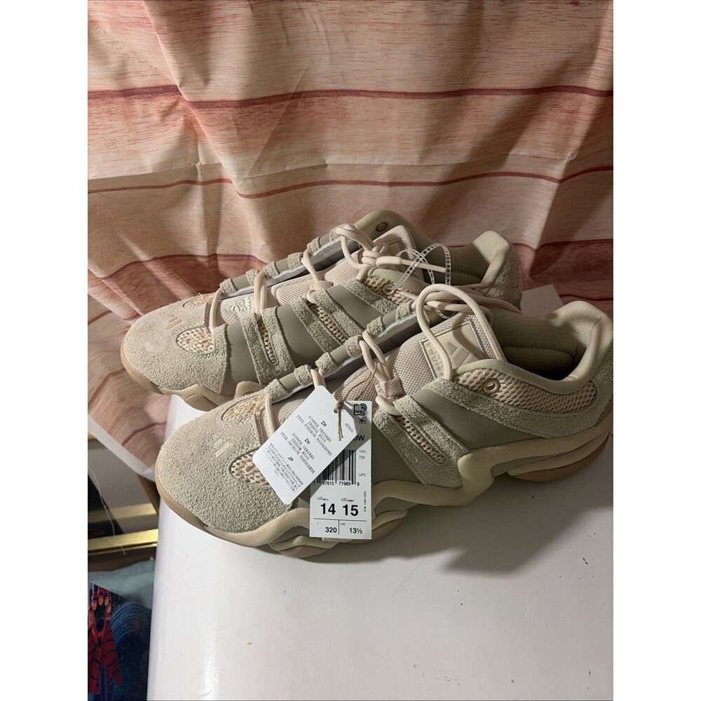 Adidas Crazy 8 Low Halo Ivory Sandstone Sneakers JI0339 Men's Size 14 RARE NEW
